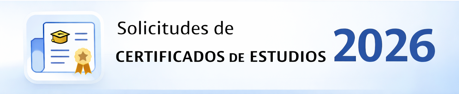 Seguimiento Certificado de Estudios